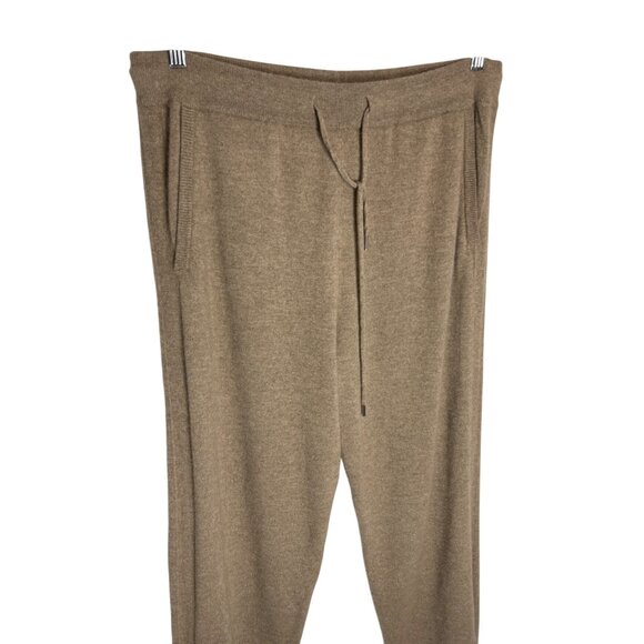 Gobi 100% Cashmere Straight Leg Neutral Lounge Pants-sz 2XL - Picture 8 of 12